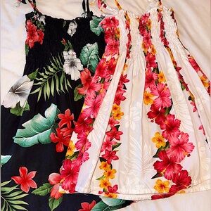 NWOT - Bundle - 2 Hawaiian dresses girls size 6